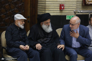 مراسم ختم مادر محمد عطریانفر