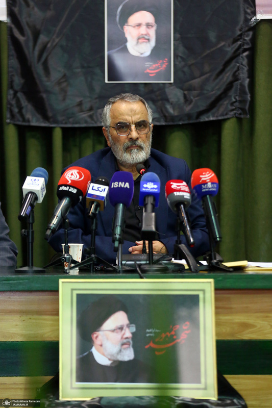 نشست خبری محمدعلی انصاری دبیر ستاد مرکزی بزرگداشت امام خمینی (س)