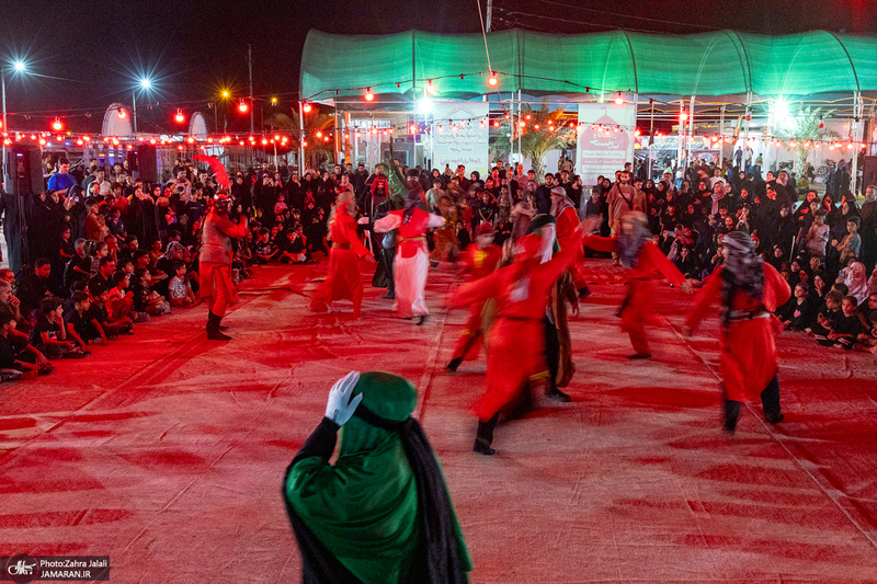 هم قدم با زائران اباعبدالله الحسین (ع)؛ چذابه