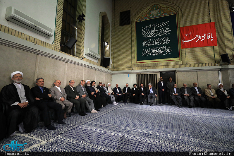 دیدار جمعی از استادان، نخبگان و پژوهشگران دانشگاه‌ها با رهبر معظم انقلاب