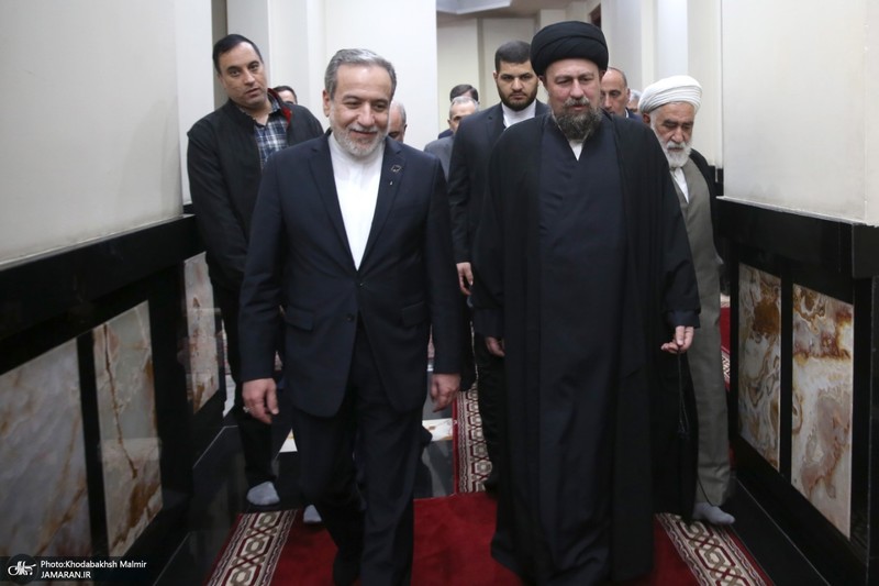 مراسم تجدیدمیثاق وزیر و معاونان وزارت امور خارجه با آرمان‌های امام خمینی