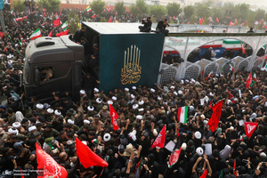 مراسم تشییع پیکر مطهر رهبر شهید انقلاب در قم