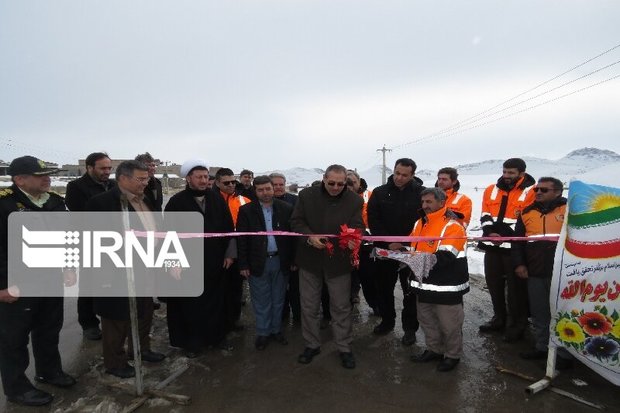 ۲ طرح عمرانی در روز نخست دهه فجر در مراغه بهره‌برداری شد