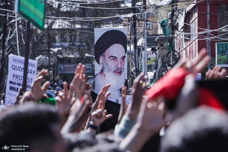 تصاویر اختصاصی جماران از راهپیمایی روز جهانی قدس در کشمیر