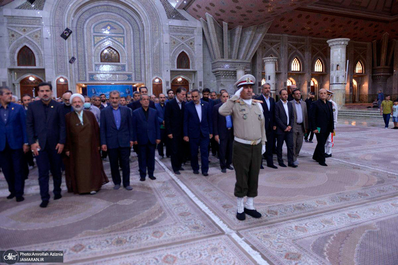 تجدید میثاق مدیران و کارکنان شرکت مخابرات با آرمان های حضرت امام (س)