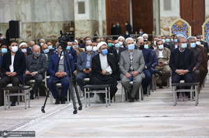 تجدید میثاق رئیس مجلس شورای اسلامی و نمایندگان با آرمان های حضرت امام (س)