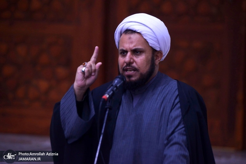 مراسم زیارت عاشورا پرسنل پادگان مرکز آموزش دژبان شهید اسدی کهریزک در حرم امام خمینی(س)