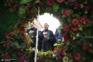 تجدید میثاق رئیس و کارکنان موسسه‎ تنظیم و نشر آثار امام خمینی با آرمان های بنیانگذار جمهوری اسلامی