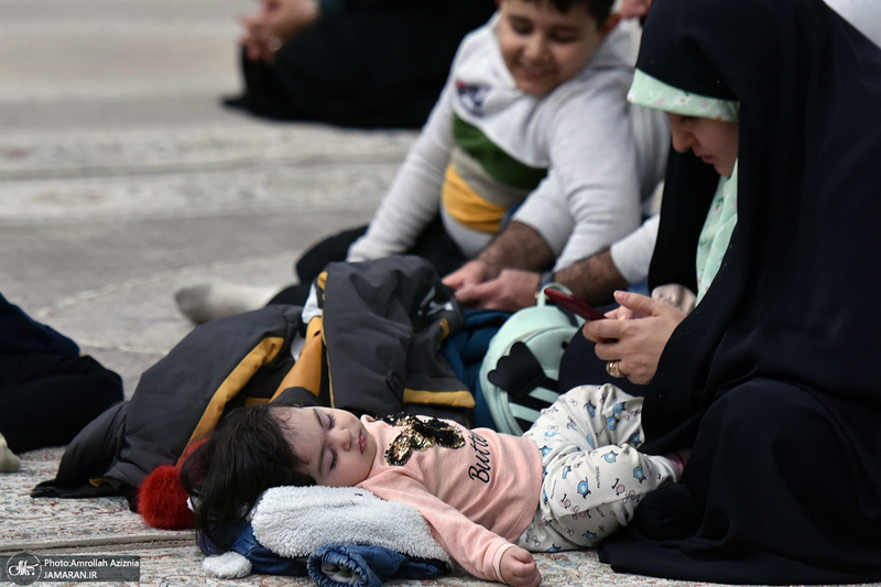 مراسم دعای کمیل در حرم مطهر امام خمینی (س)