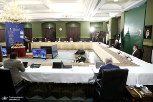 بهره برداری از طرح های ملی و زیربنایی استان ایلام توسط رئیس جمهور