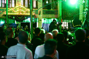 مراسم روز تاسوعاى حسينی در تکیه بزرگ تجریش