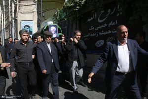 مراسم تشییع و اقامه نماز بر پیکر مرحوم جماعتی