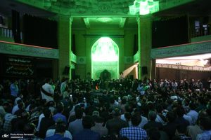 وداع با پیکر استاد فاطمی نیا (ره) در دانشگاه امام صادق (ع)