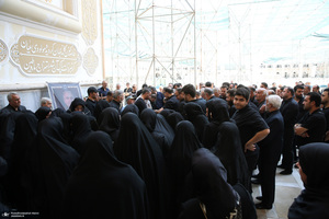 نماز و تشییع حاج علی اکبرشفیعی در حرم مطهر امام خمینی (س)