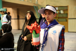 تجدید میثاق دانش آموزان منطقه با آرمان های امام راحل