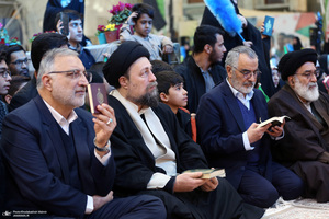 اجتماع باشکوه نوجوانان آرمانی لشکر قدس در حرم مطهر امام خمینی (س)