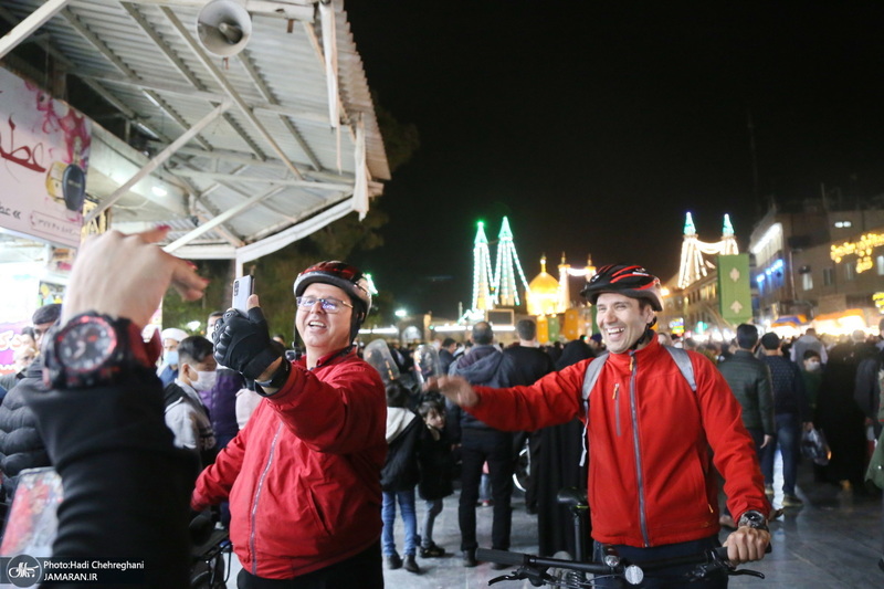 مراسم آغاز  سال 1401 در حرم کریمه اهل بیت (ع)‎