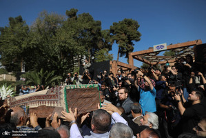 مراسم تشییع محمد کاسبی