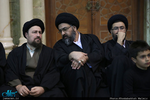 عزاداری شب شهادت حضرت فاطمه زهرا(س) در حرم مطهر امام خمینی(ره)