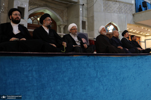 حضور شخصیت های سیاسی و لشکری در سی و پنجمین سالگرد ارتحال حضرت امام خمینی (س) - 4