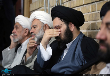 مراسم بزرگداشت حضرت امام(س) در بیت تاریخی بنیانگذار جمهوری اسلامی ایران در قم 