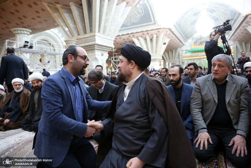 دیدار شهردار، اعضای شورای شهر و مدیران شهری تهران با سید حسن خمینی