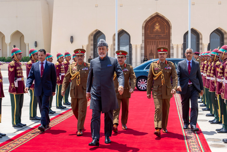 سلطان عمان وارد مسکو شد