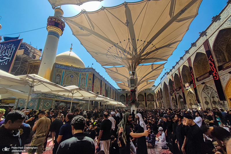 بارگاه ملکوتی امیرالمومنین (ع) چهار روز مانده به اربعین