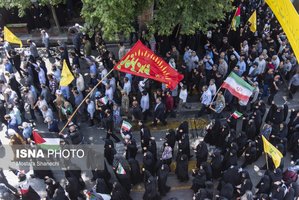 تشییع پیکر مطهر خانواده شهید حمله تروریستی رژیم صهیونیستی در ساری