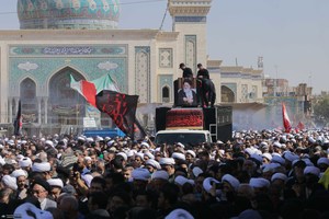 مراسم تشییع آیت الله العظمی شبیری زنجانی-۲