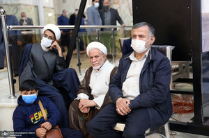 مراسم دوازدهمین سالگرد رحلت همسر گرامی امام و بیست و هفتمین سالگرد ارتحال سید احمد خمینی (ره)