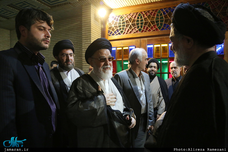 مراسم ختم مادر حجت الاسلام و المسلمین محتشمی پور در مسجد نور-2