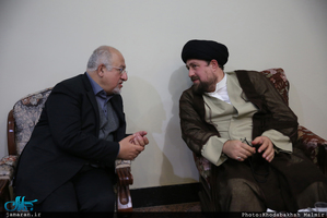 دیدار اعضای شورای اسلامی شهر تهران با سید حسن خمینی 