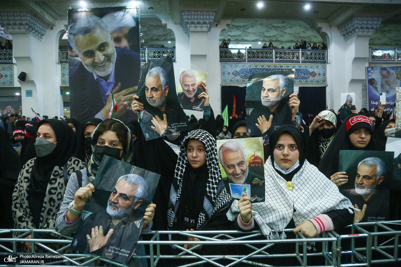 مراسم بزرگداشت شهید حاج قاسم سلیمانی در مصلی امام خمینی (ره)