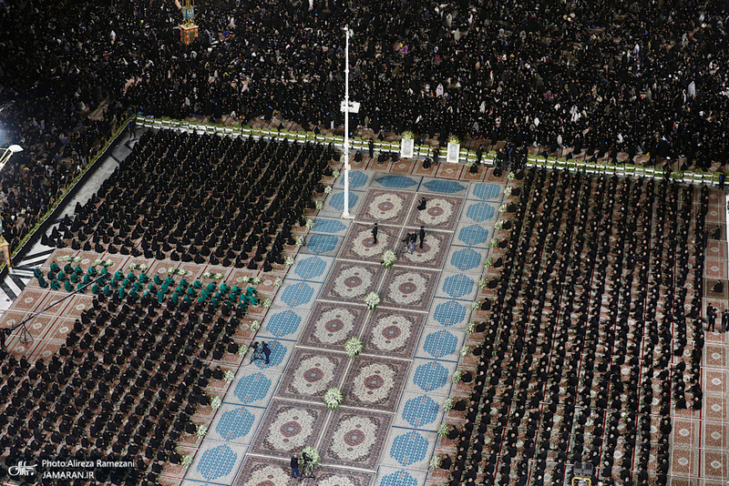 مراسم خطبه خوانی شب شهادت امام رضا (ع)