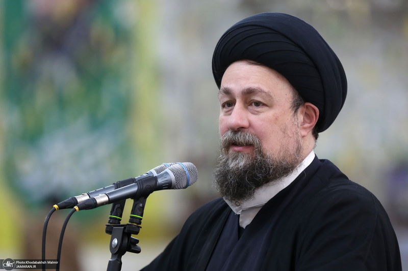 دیدار رئیس و اعضای کمیته امداد با سید حسن خمینی