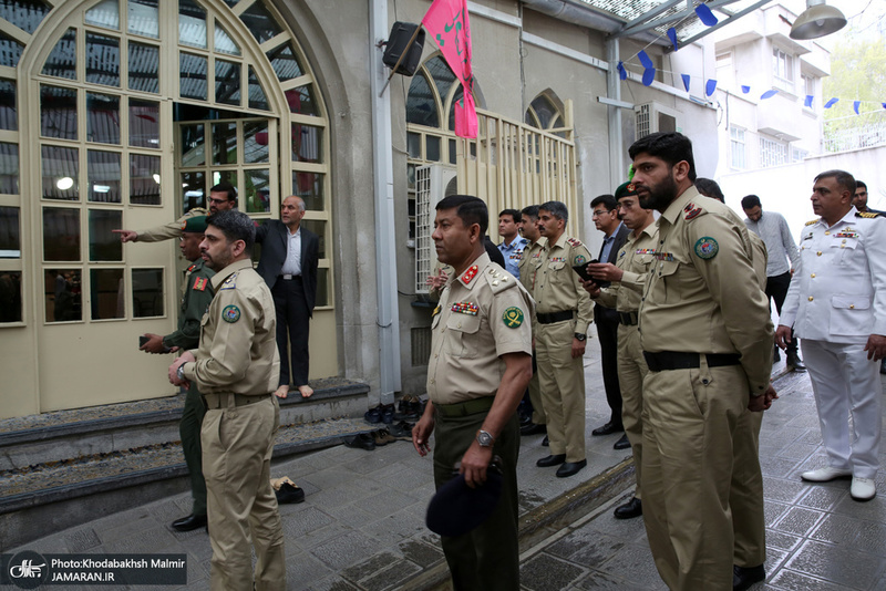 بازدید جمعی از اساتید و دانشجویان دانشگاه دفاع ملی پاکستان از جماران
