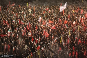 مراسم وداع با رهبر شهید انقلاب در مصلی تهران- 6