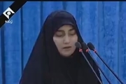 سخنرانی کامل زینب سلیمانی دختر  سردار شهید حاج قاسم سلیمانی 