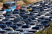ترافیک آزد راه قزوین – رشت سنگین و کند است