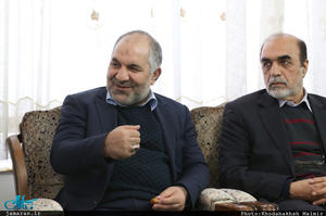 دیدار اعضای بانک قرض الحسنه رسالت با سید حسن خمینی 