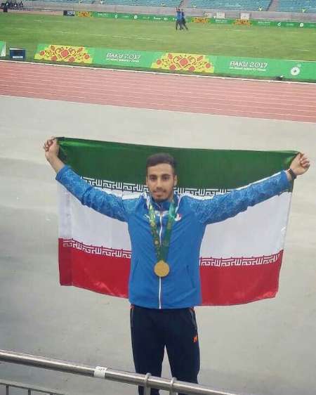 دونده شیرازی مدال طلای مسابقات همبستگی کشورهای اسلامی راکسب کرد