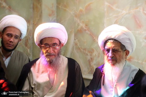 تشییع پیکر آیت الله العظمی حسینی شاهرودی(ره) در قم