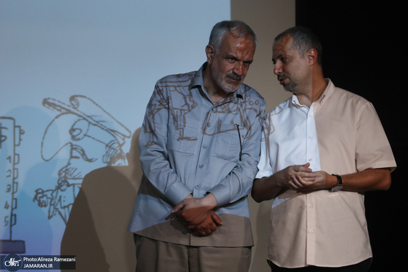 مراسم اختتاميه جشنواره كاريكاتور باج نيوز ها