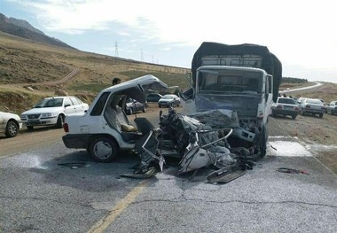 2 سانحه رانندگی در الیگودرز هفت مصدوم و یک کشته برجا گذاشتند