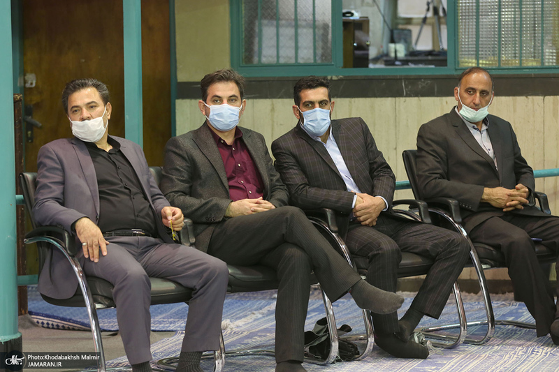 دیدار دبیر کل و اعضای حزب مردم سالاری با سید حسن خمینی