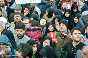  حضور میلیون ها تهرانی در تشییع پیکر مطهر سردار قاسم سلیمانی - 9 