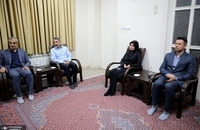 دیدار افشین علا با آیت الله نورمفیدی