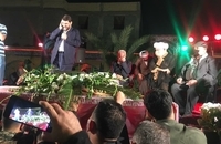 مراسم وداع با شهید مدافع حرم احسان کربلایی‌پور در اهواز برگزار شد (6)