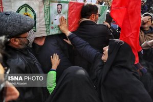 تصاویر/ تشییع پیکر شهدای حوادث اخیر در شهرهای مختلف ایران